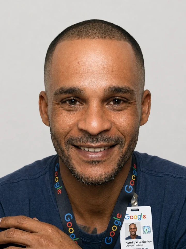 Retrato de Henrique G. Santos